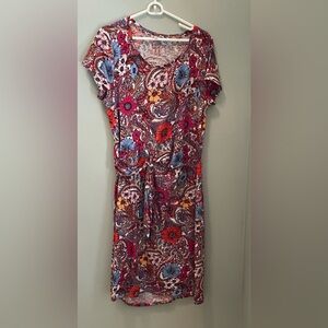 Talbot’s Floral Spring/Summer Dress Sz 1X